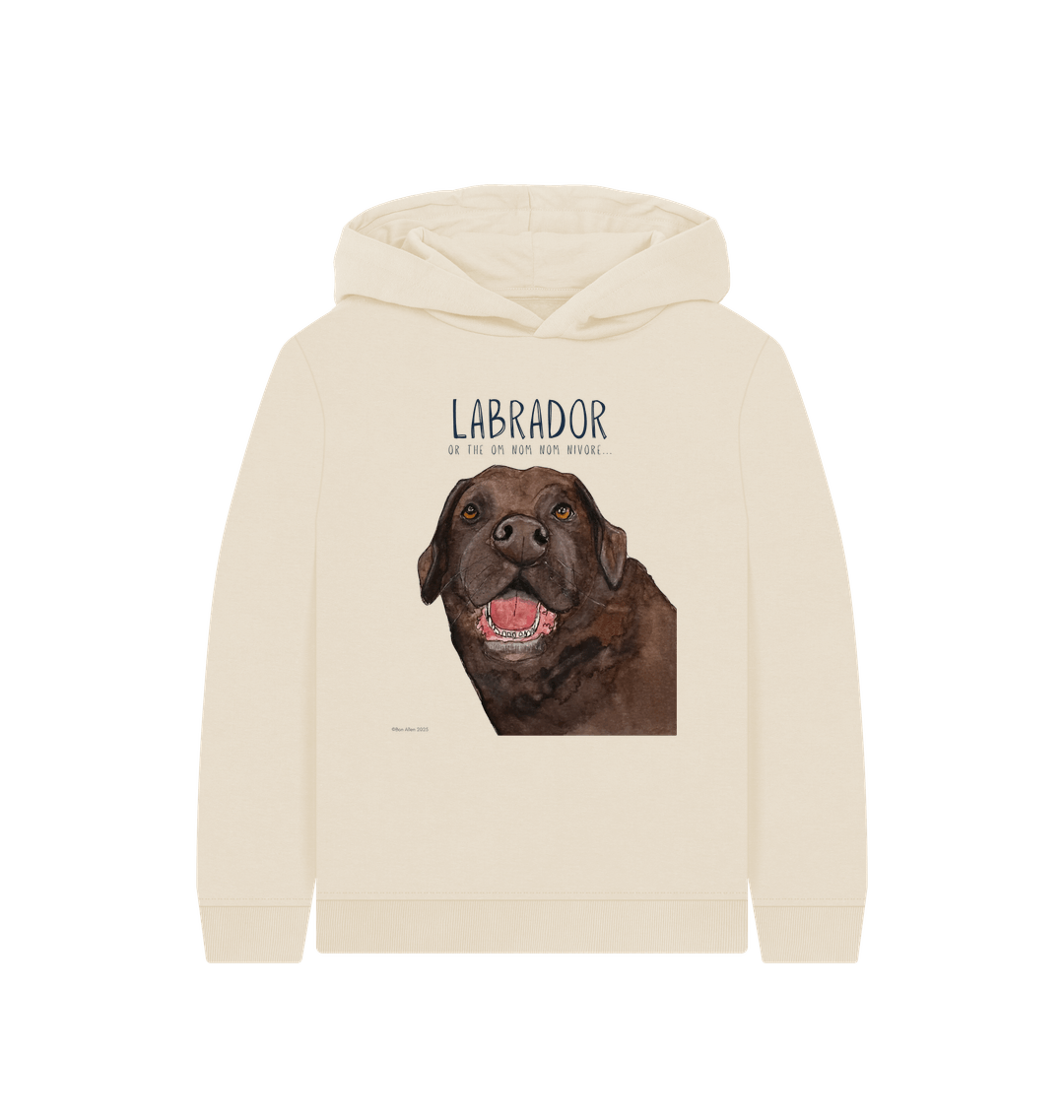Snack Mode: Activated – The Chocolate Labrador Kids’ Hoodie