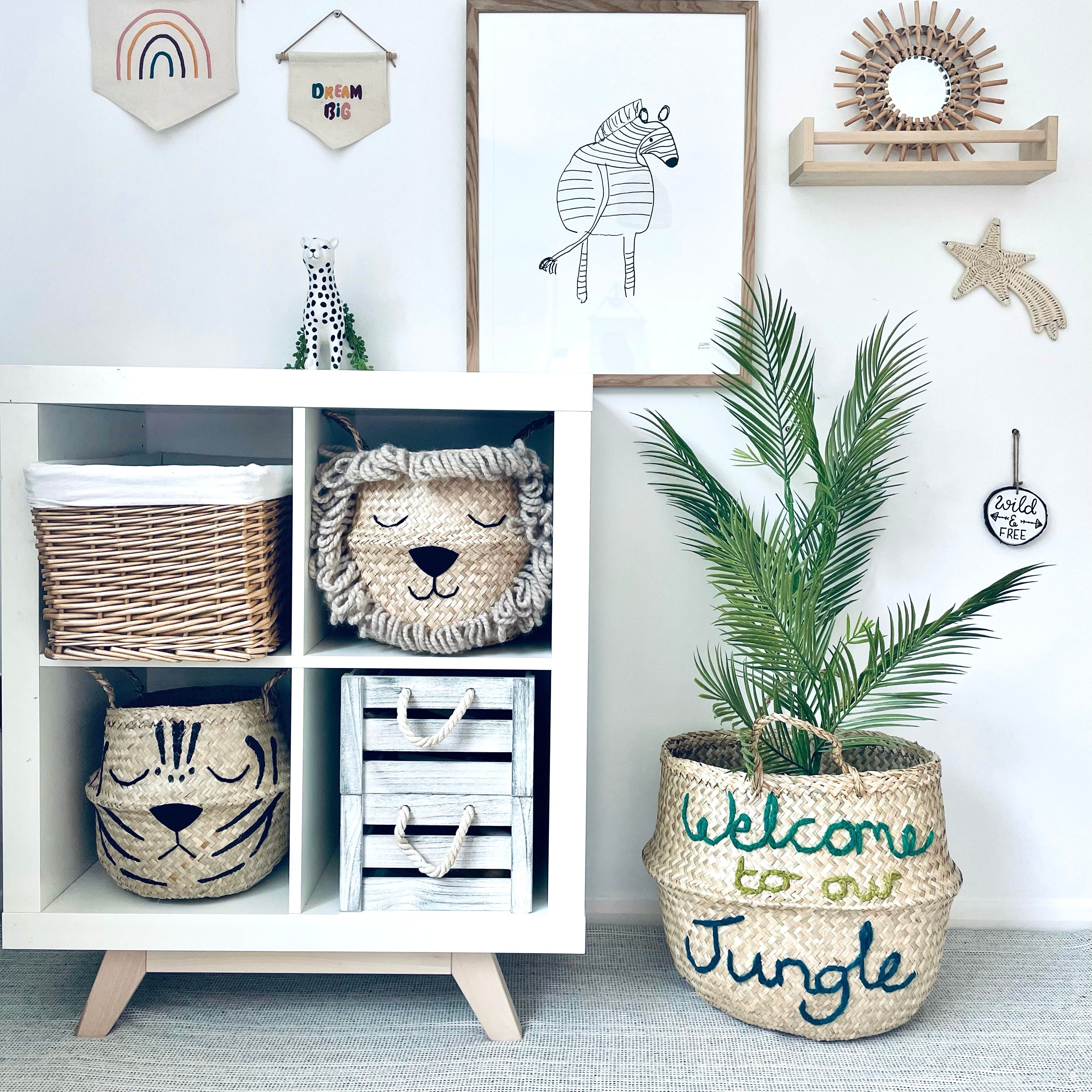 Welcome to our jungle basket - Extra Large