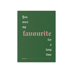 Fontaines DC - Favourite (Green)