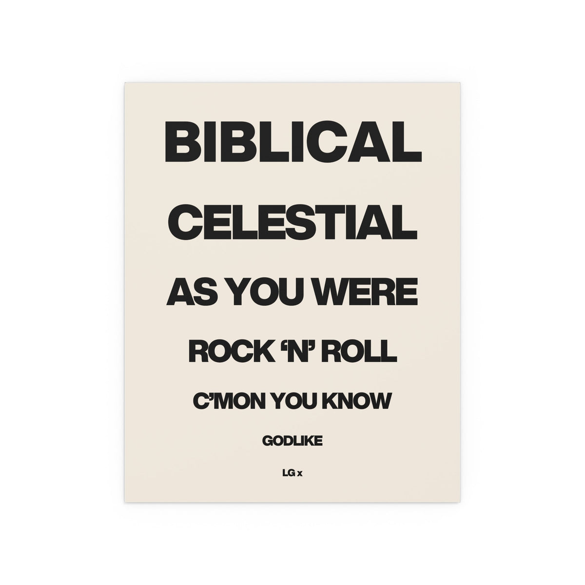 Liam Gallagher Quotes Print