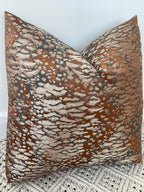 The Couture Cushion - The Bronze Leopard - Style No. 191