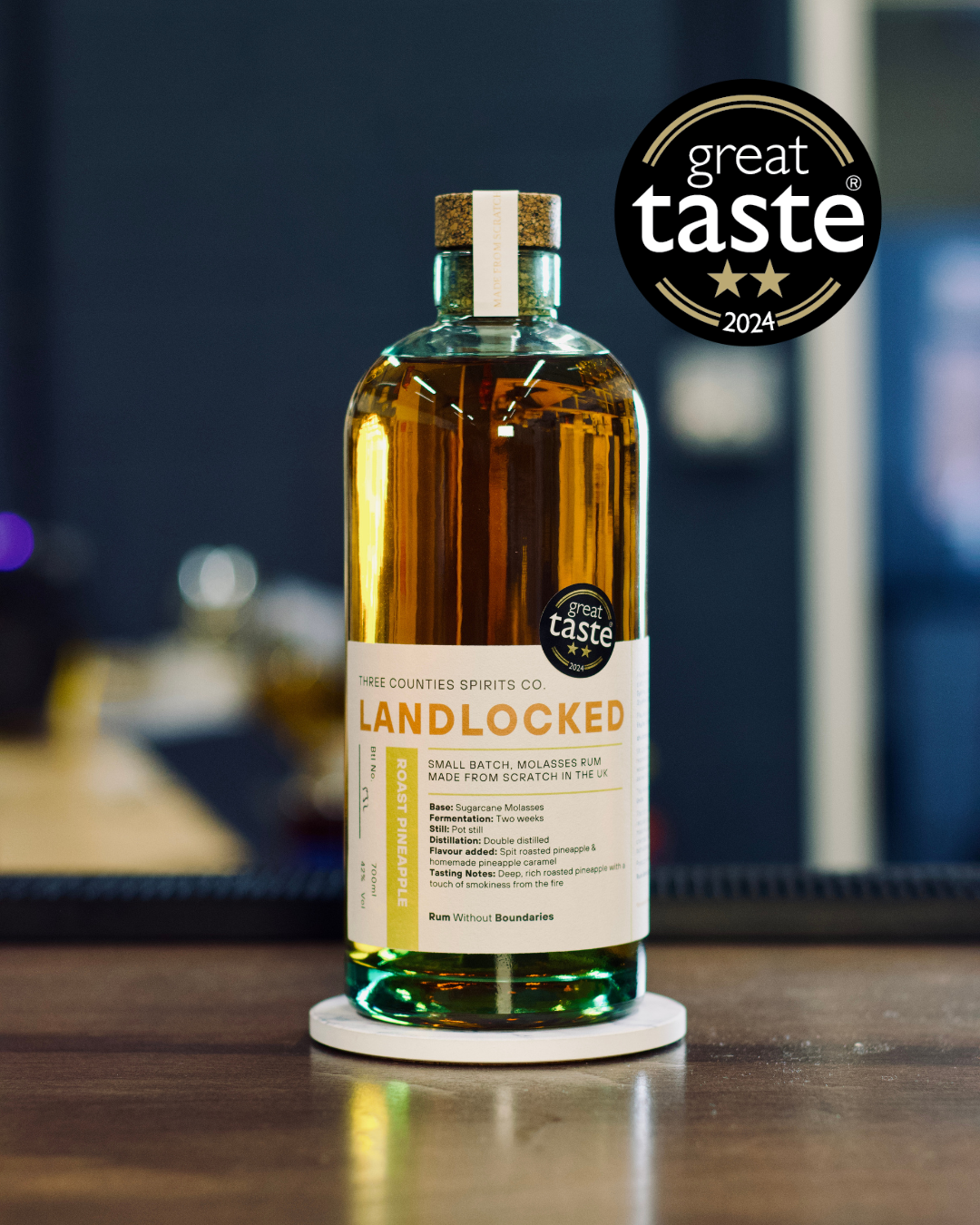 Landlocked English Pineapple Rum