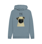 Pug or Snorty Potato? Men's Hoodie – Cozy, Funny, & Pug-tastic!