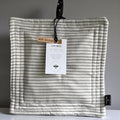 Linen Grey Striped Pot Holder