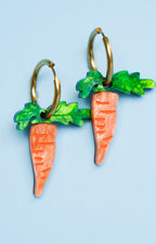 Carrot Hoop Earrings