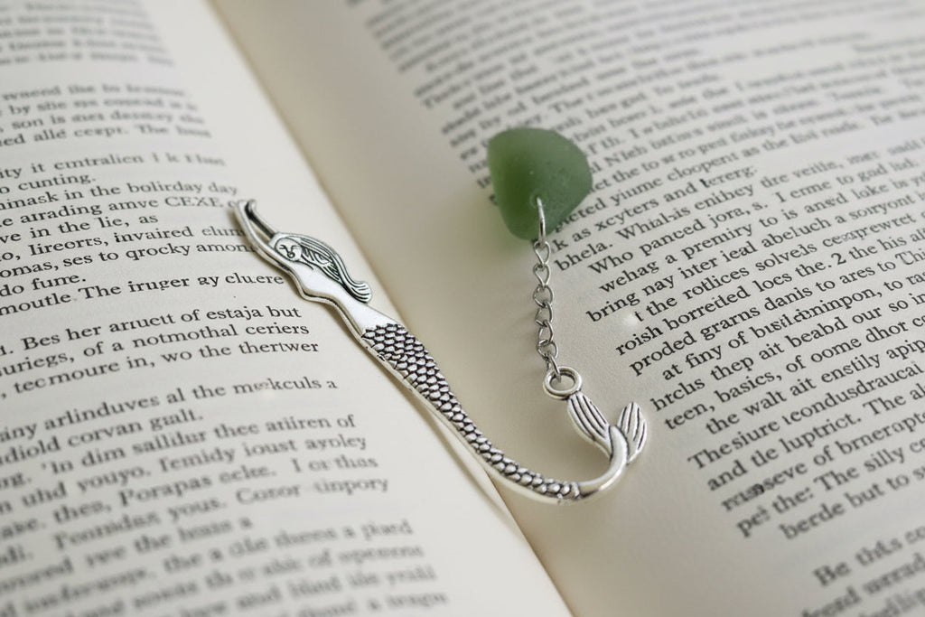 Scottish Seaglass Bookmark - Mermaid Tails