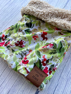 Winter Spruce & Berries Dog Snood