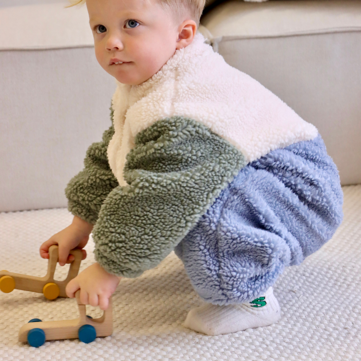 Flossie Fleece Romper
