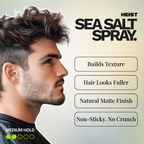 Sea Salt Spray by Heist Labs - Texture & Grip Styling Spray
