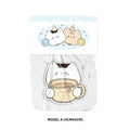 Hello Cat | Learning & Coffee Acrylic Binder Clip