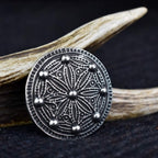 Medium York Disc Brooch