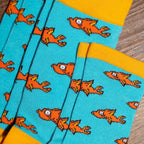 Children's Guppy Fish Bamboo Socks