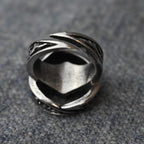 Berkanan Letter B Rune Ring - Adjustable