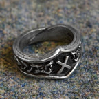 Gebo Letter G Rune Ring - Adjustable