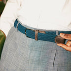 Woven Belt - Dark Blue