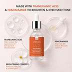 Tranexamic Acid 2.5%, Niacinamide 4% Brightening Facial Serum 30ml