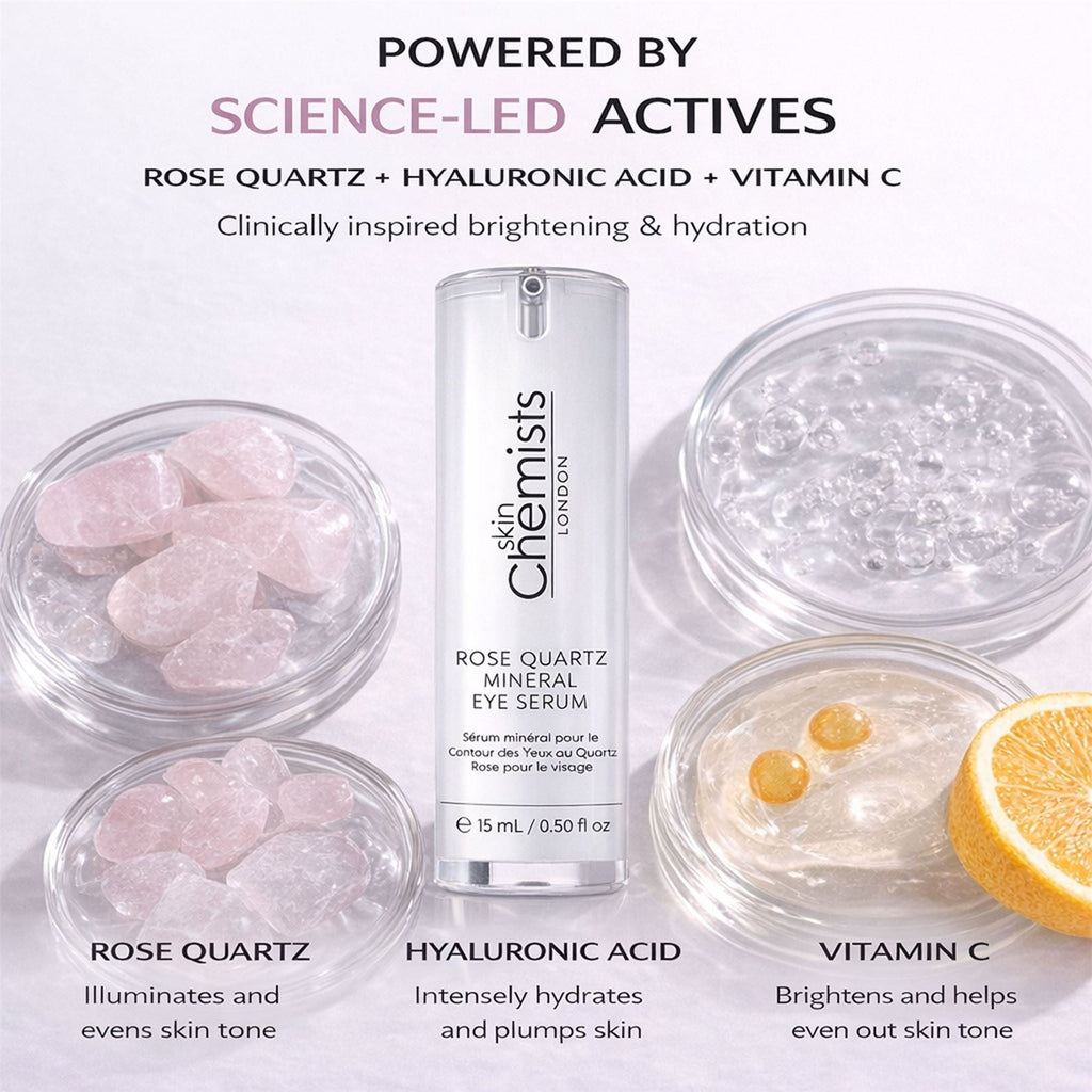 Rose Quartz Mineral Eye Serum 15ml