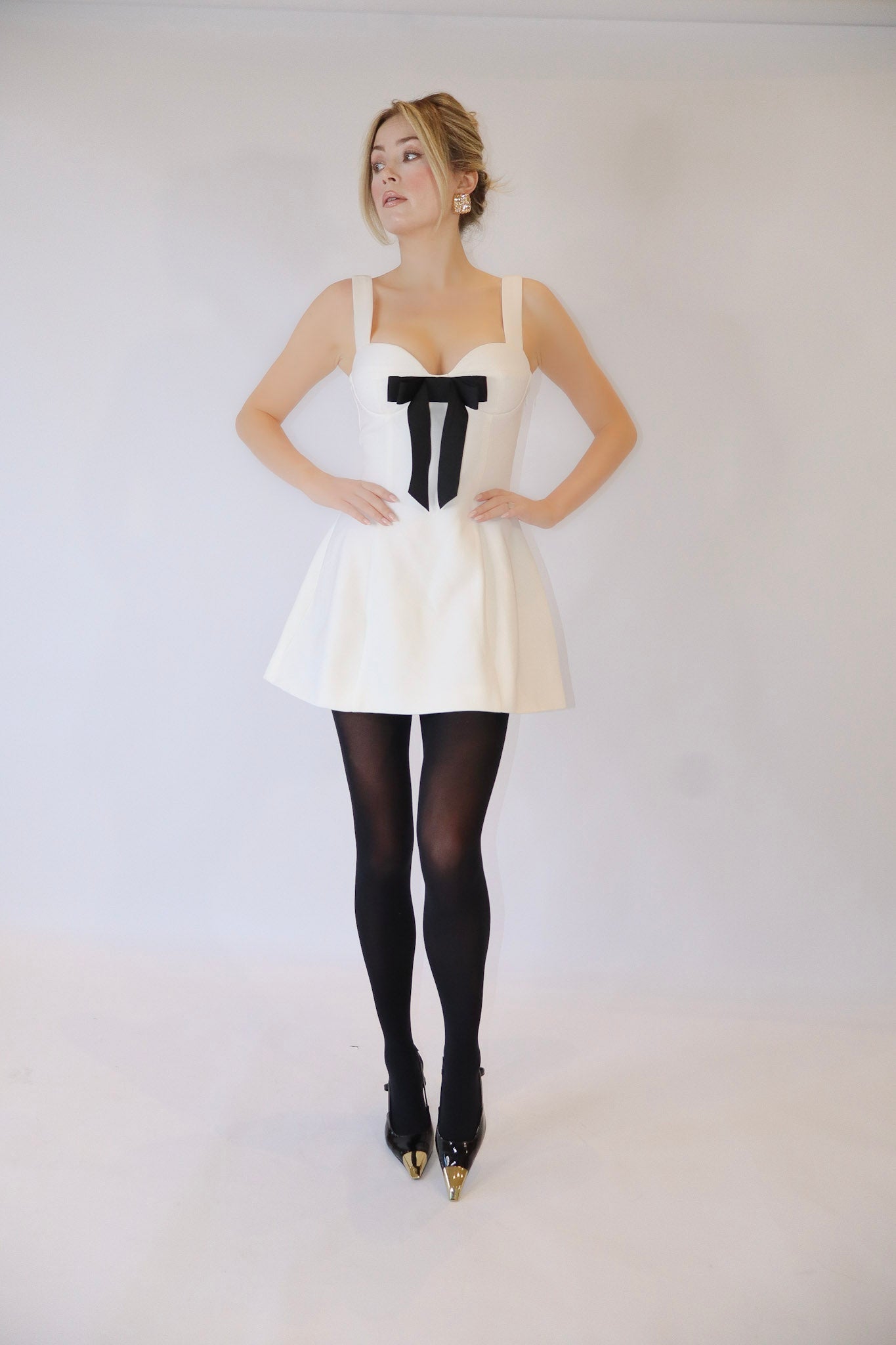 Darling 2.0 in Off-White (Non Velvet Bow)