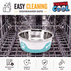 ThermaCool Dog Bowl - Azure Blue
