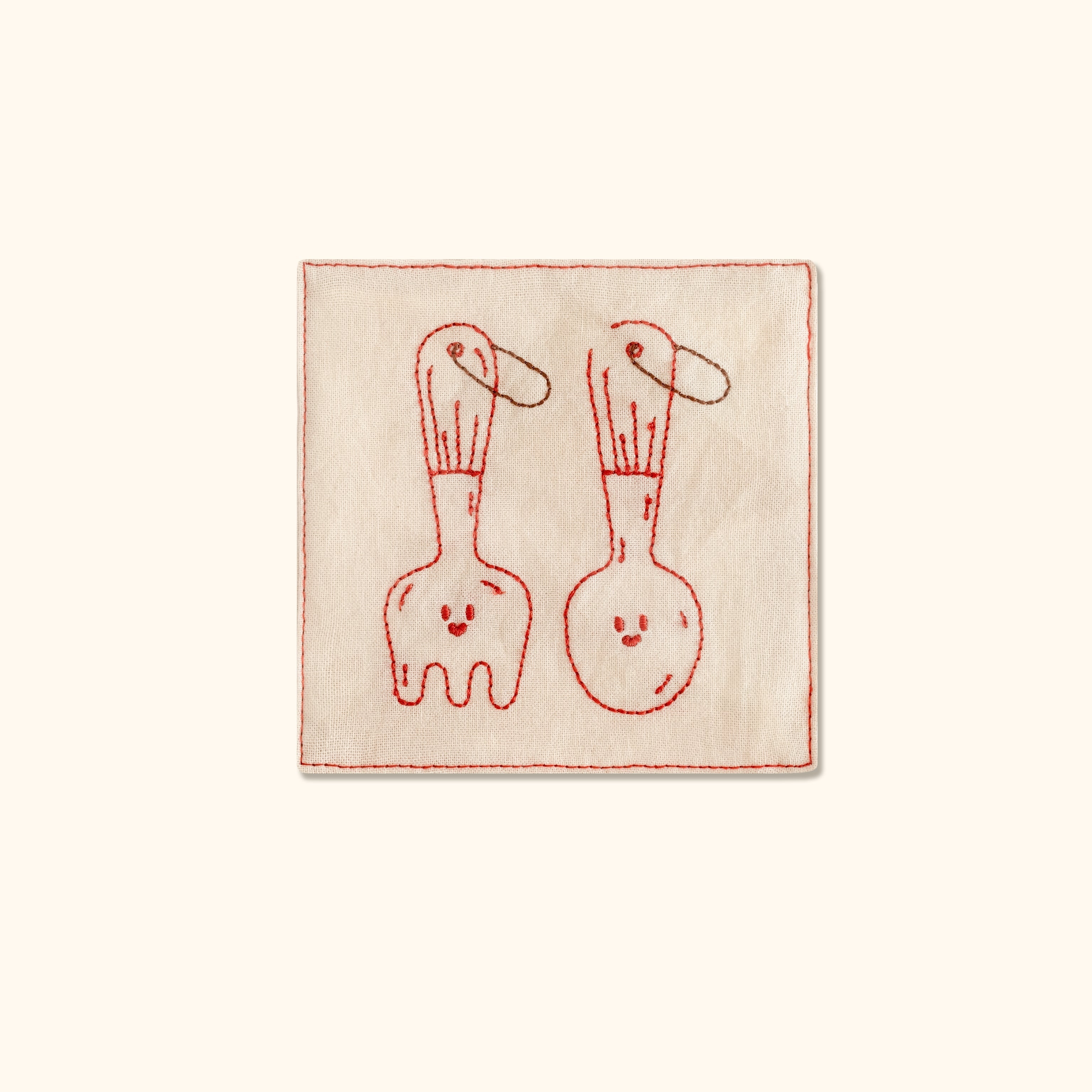 Daily White | Tea Towel & Coaster