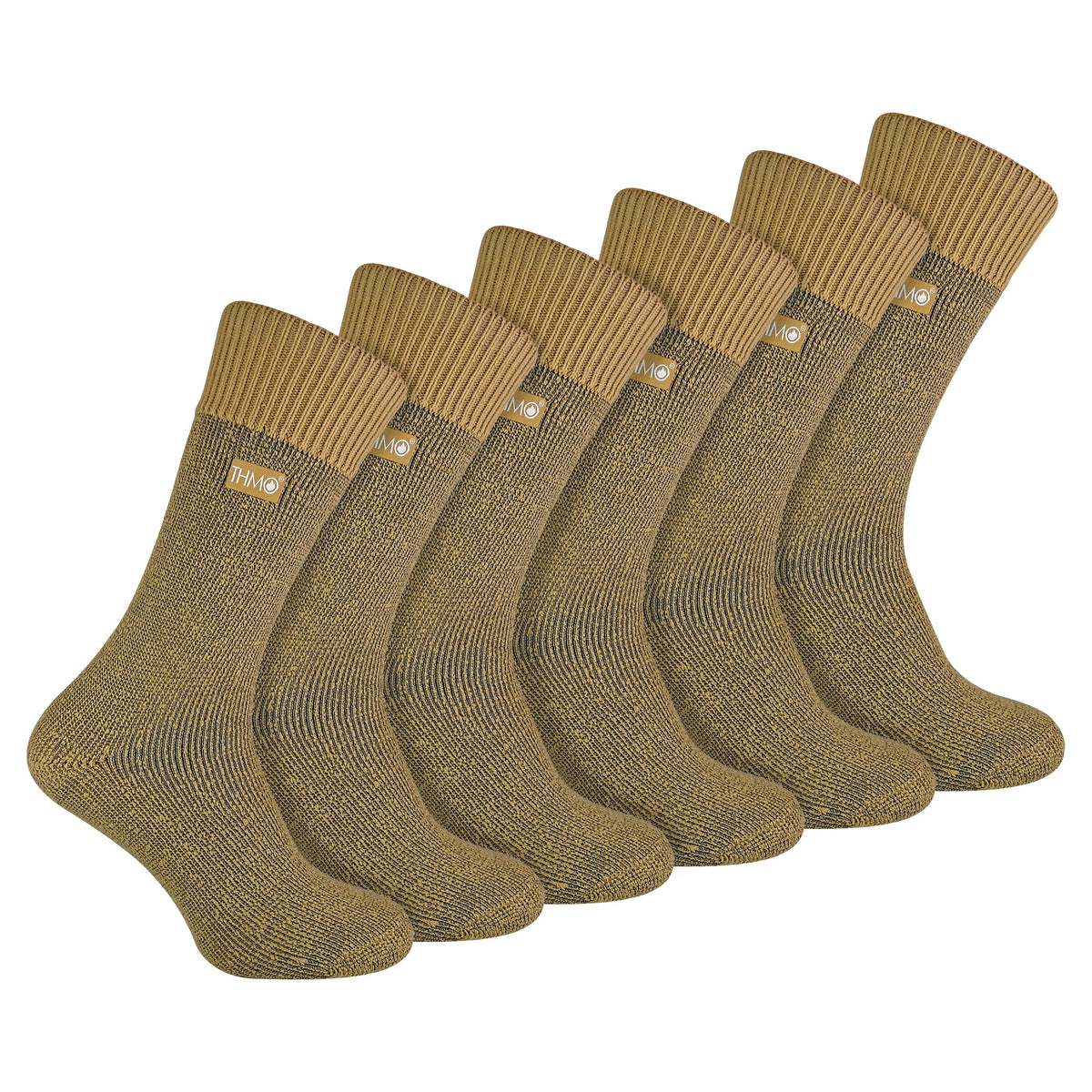 Mens Thick Winter Thermal Socks with Comfort Top (Multipack Options)