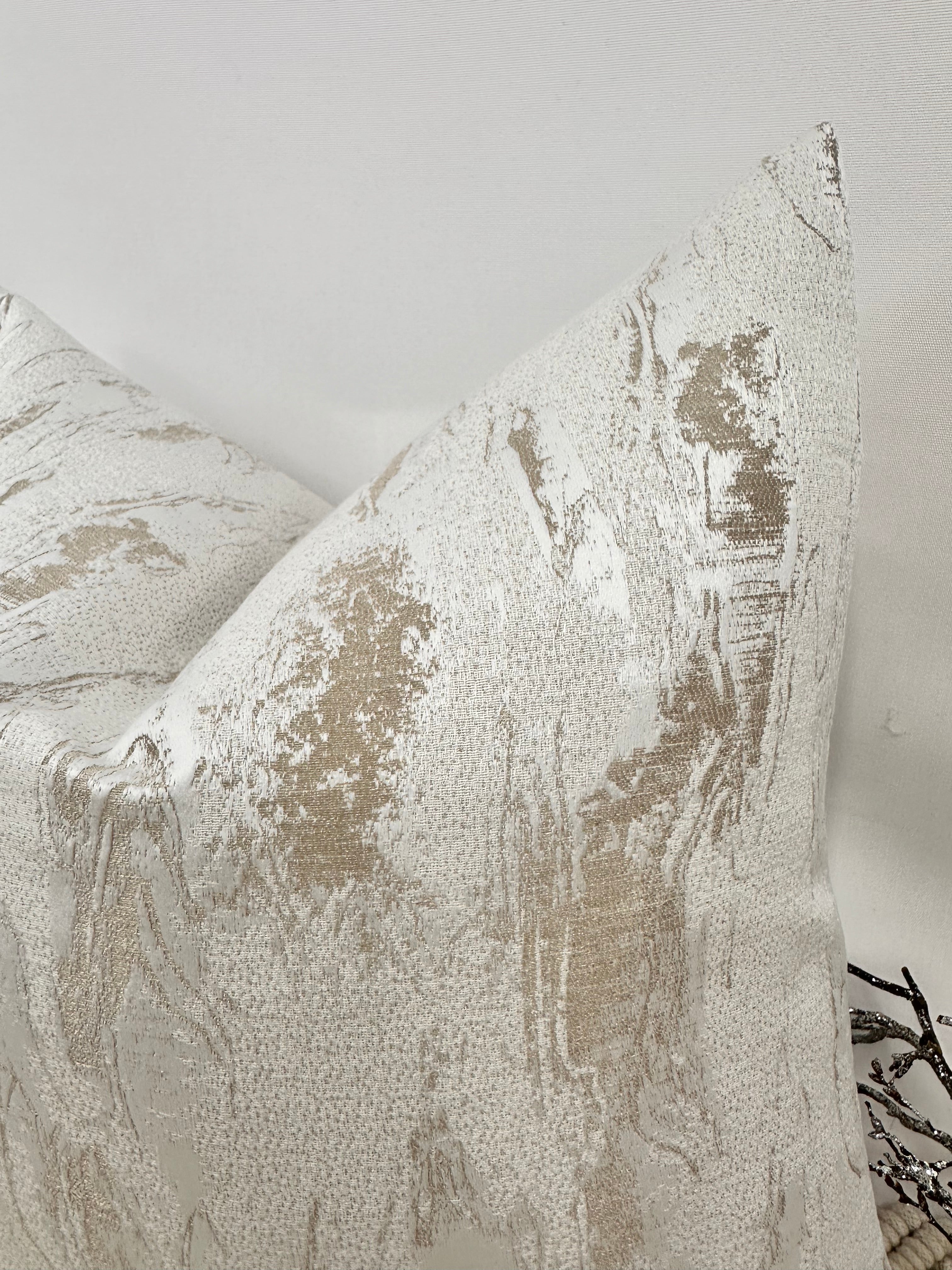 The Couture Cushion - The Ivory Zanella - Style No. 44b