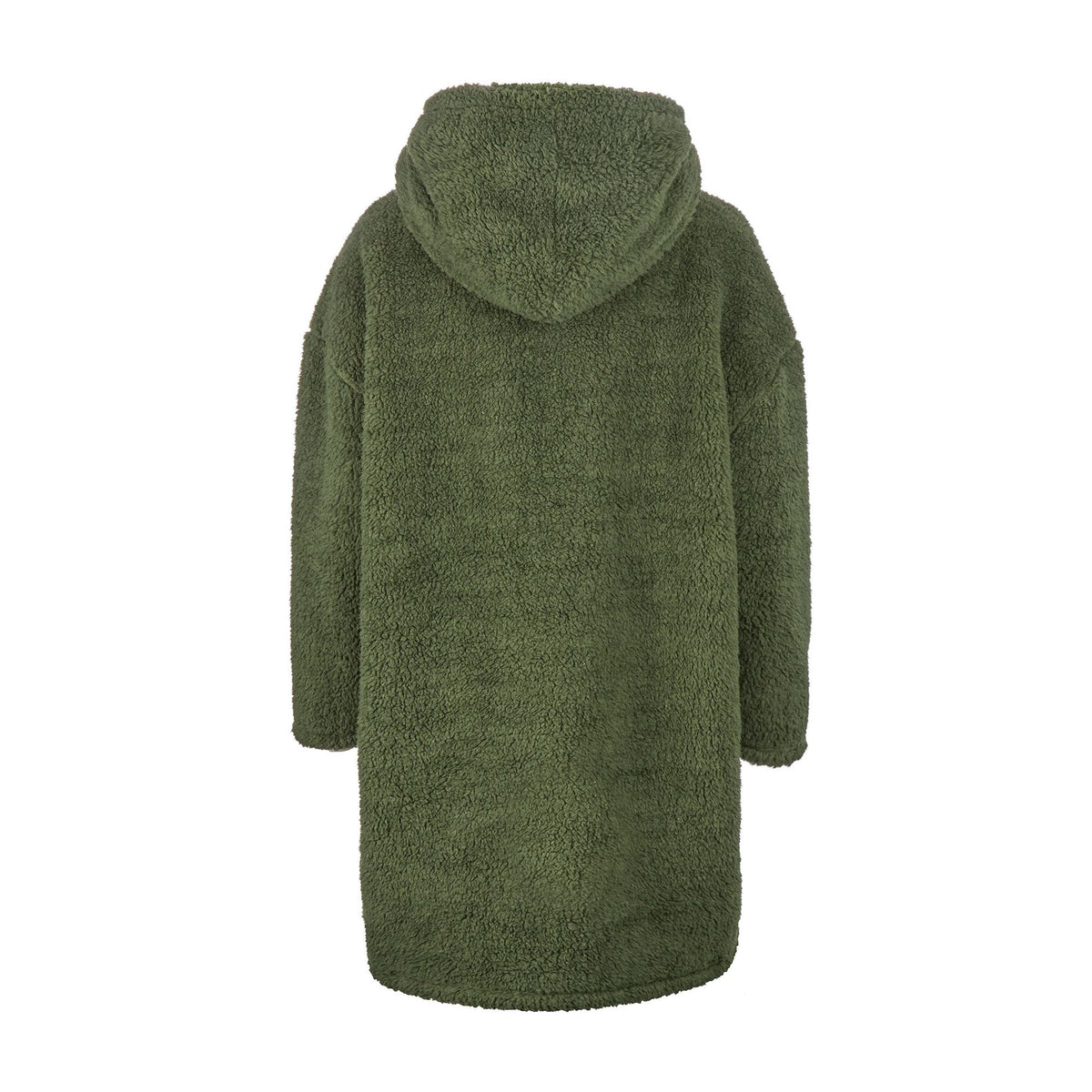 Mens Borg Fleece Hoodie: Oversized Sherpa Wearable Hooded Blanket