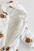 The Bear Puffer Suit with Hood