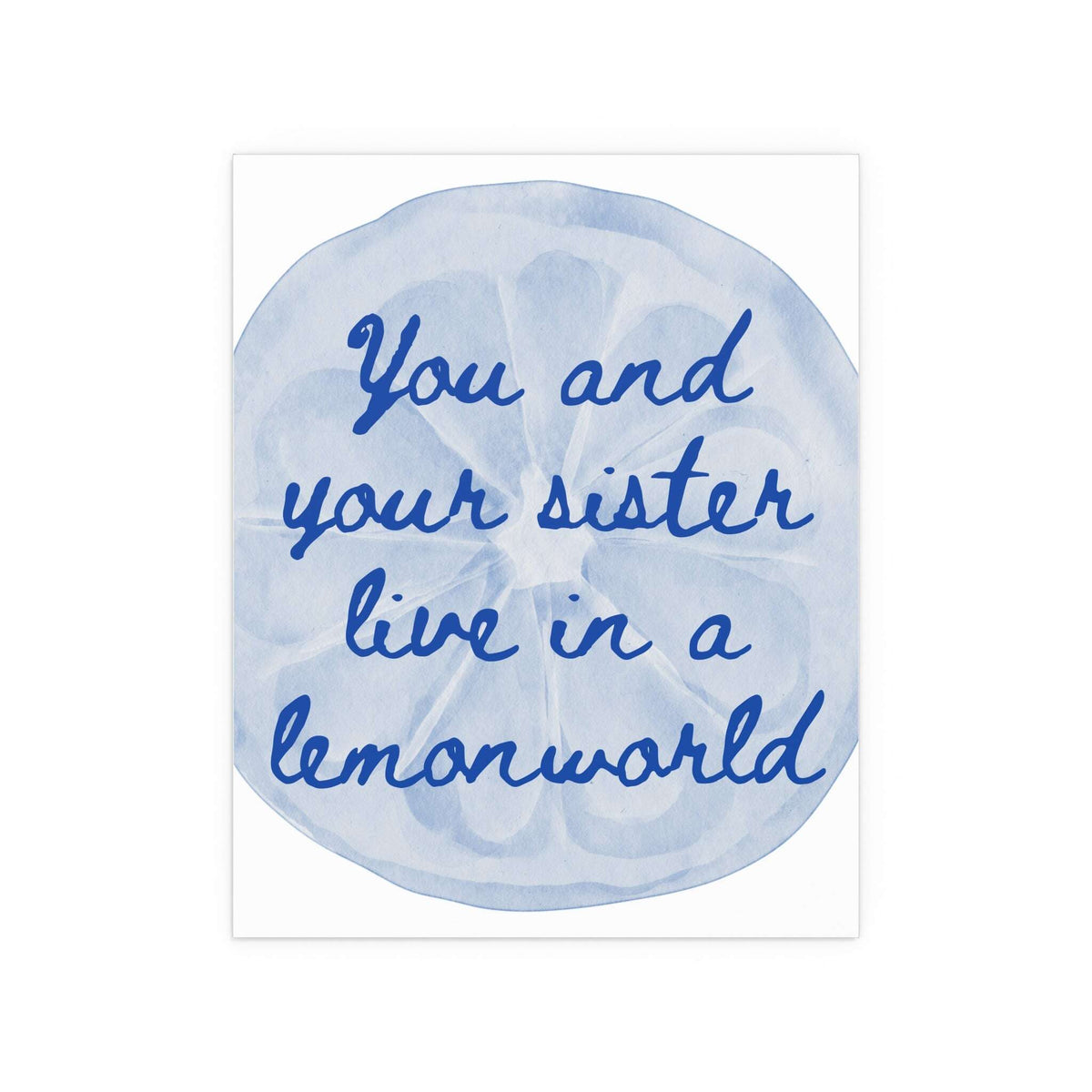 The National - Lemonworld (White + Blue)