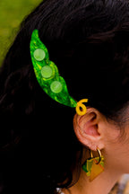 Pea Pod Hair Clip