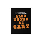 Blossoms - Gary (Black & Orange)
