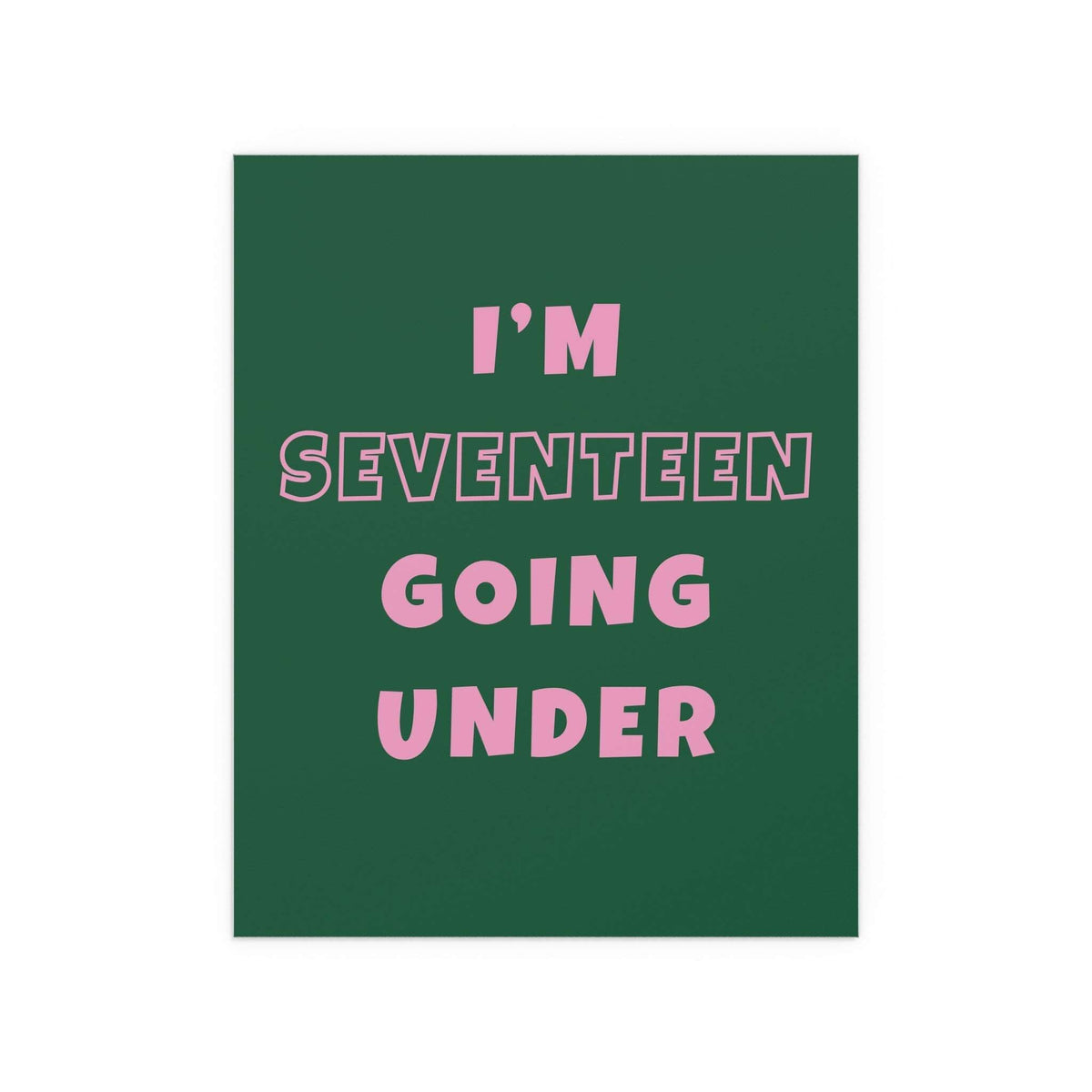 Sam Fender - Seventeen Going Under (Green + Pink)