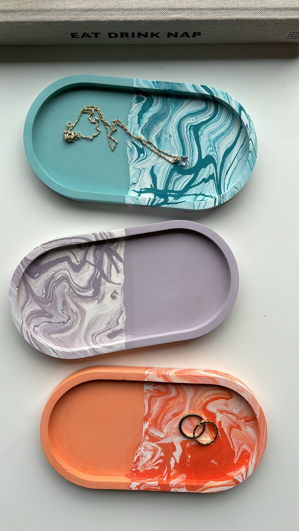 Marble Split Tray