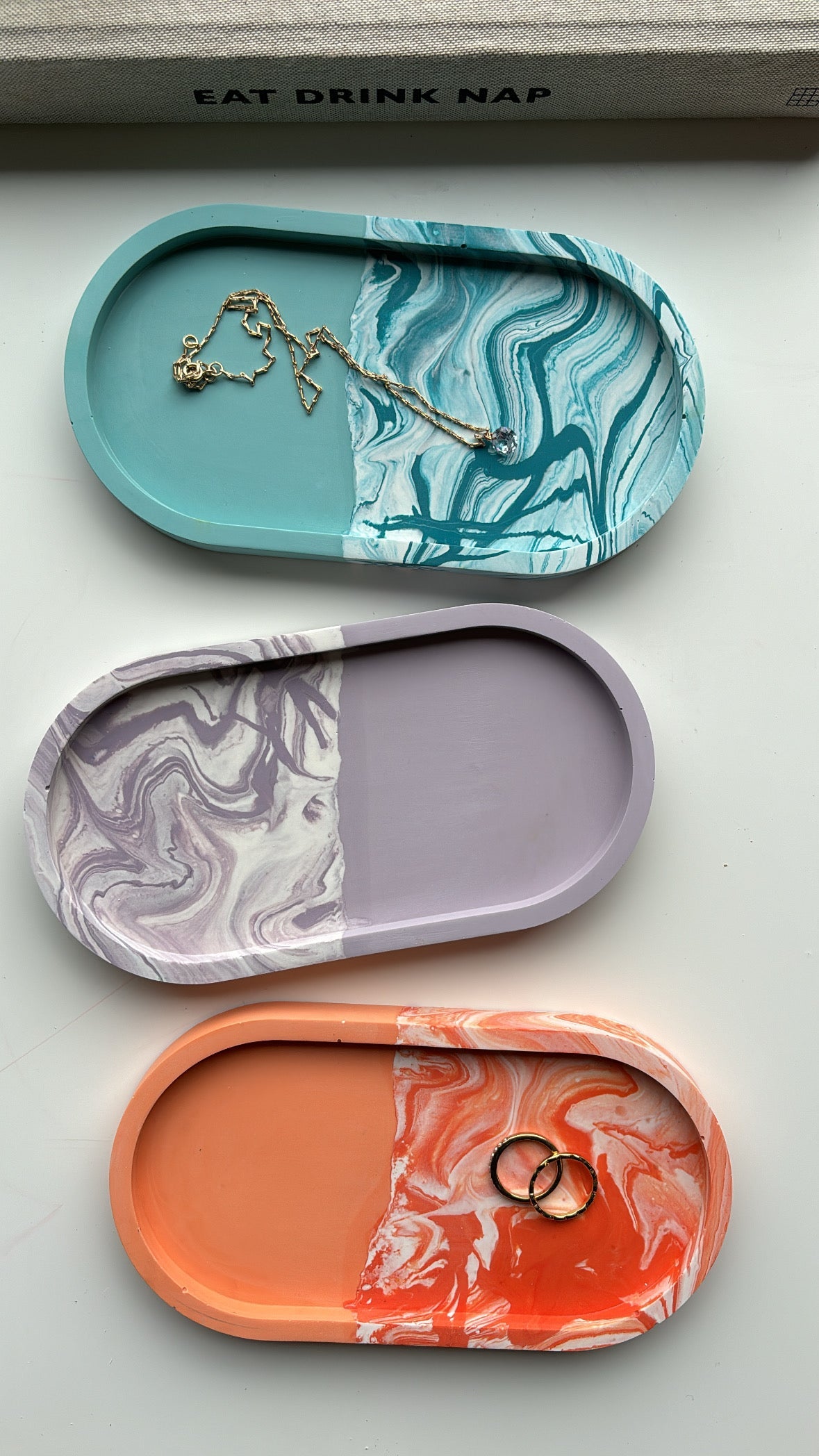 Marble Split Tray
