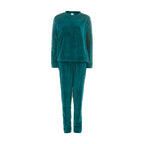 Ladies Warm Fleece Pyjama Sets with Long Sleeves | Loungewear Tops & Bottoms