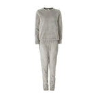Ladies Warm Fleece Pyjama Sets with Long Sleeves | Loungewear Tops & Bottoms