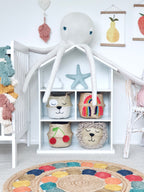 Vivid rainbow Basket - Small