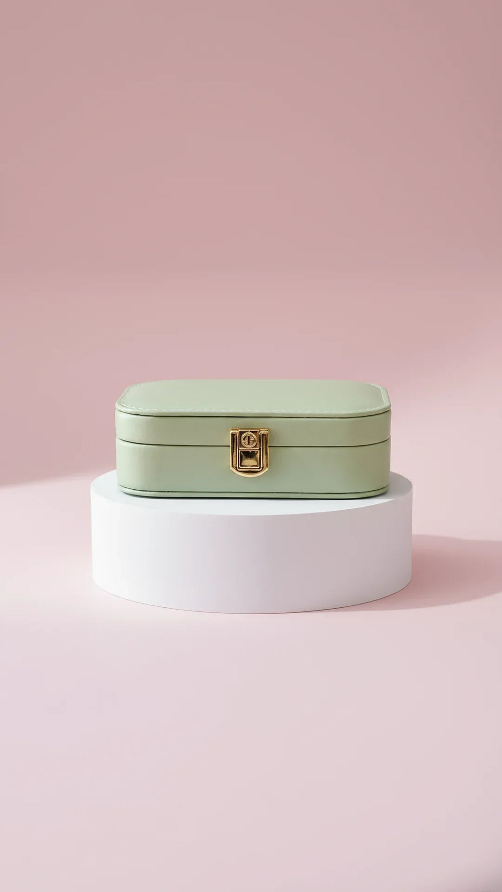 Travel Jewellery Box – Compact Trinket Organizer With Mirror