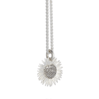 Sunflower Silver Charm