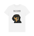 Black & Tan Dachshund Tee – Mischievous Hot Dog Energy!