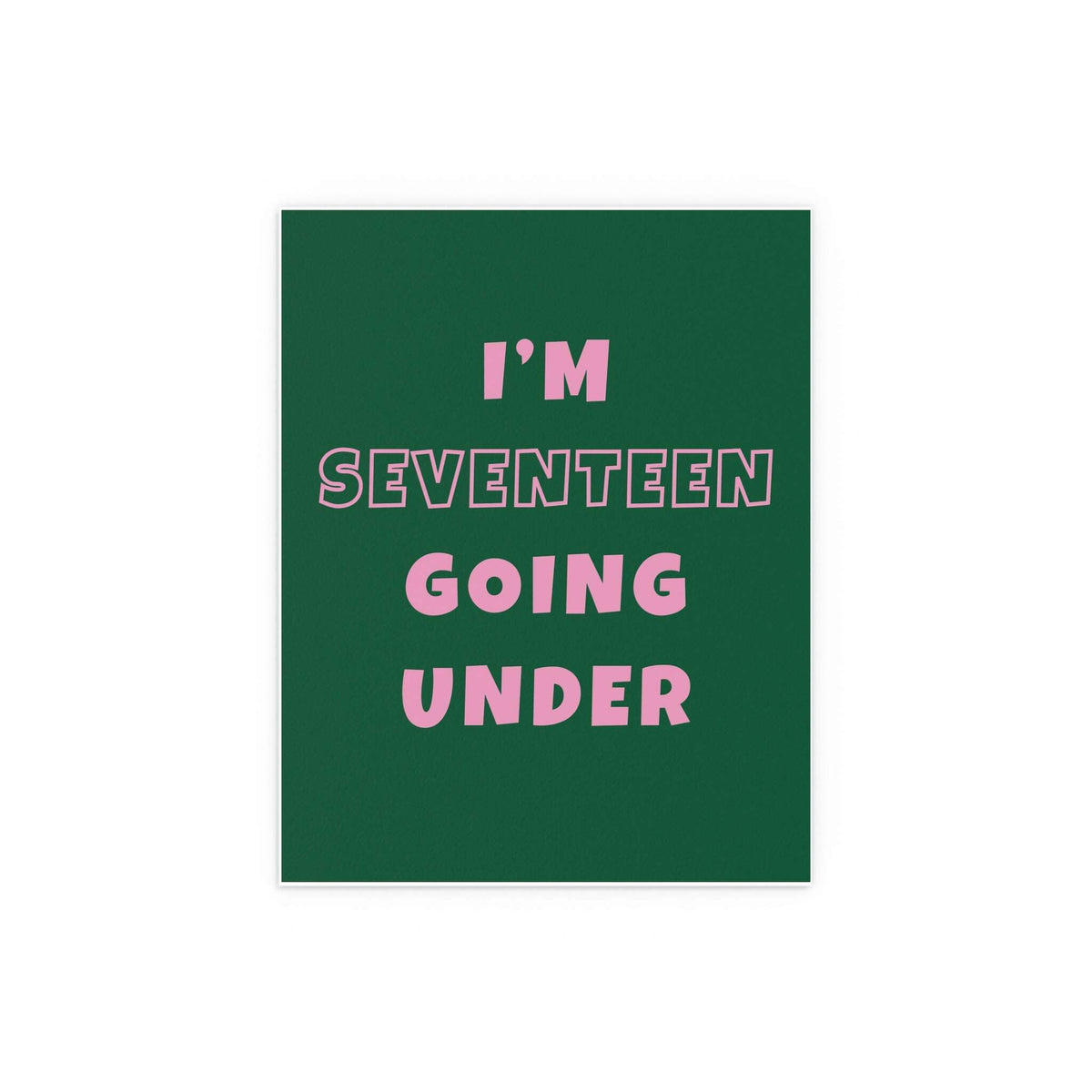 Sam Fender - Seventeen Going Under (Green + Pink)