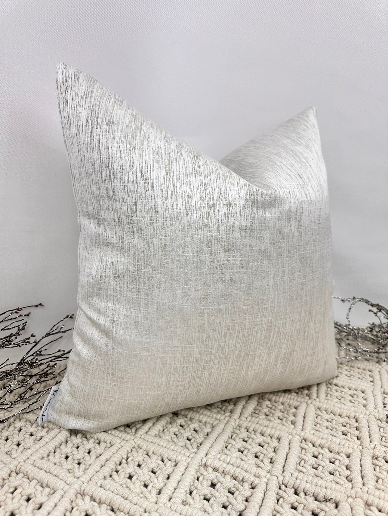 The Couture Cushion - The Champagne Alpina - Style No. 14b