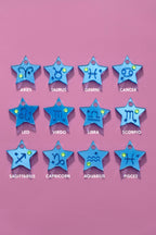 Star Sign Hoop Earrings