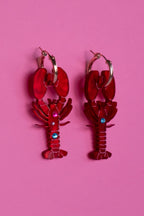 Lobster Hoop Earrings