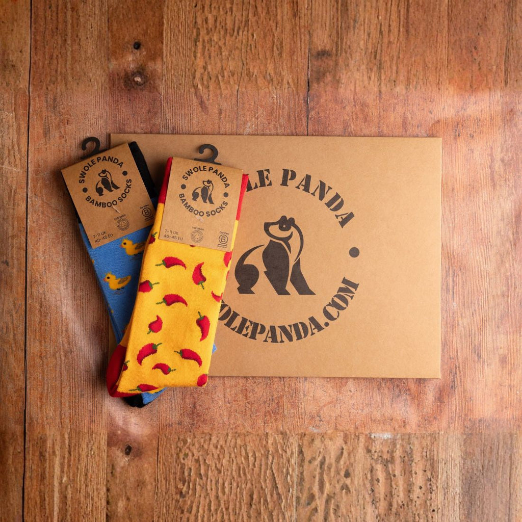 Get fresh pairs of super soft bamboo socks each month.