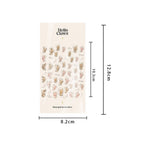 Hello Claws | Pink Flower 5D Nail Deco Sticker