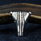 Bear Headed Brooch - Pair
