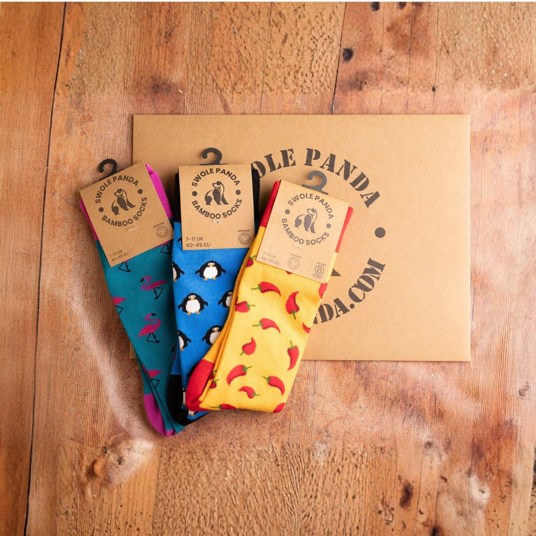 Get fresh pairs of super soft bamboo socks each month.