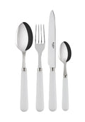4- Pieces Pop Unis White Cutlery Set