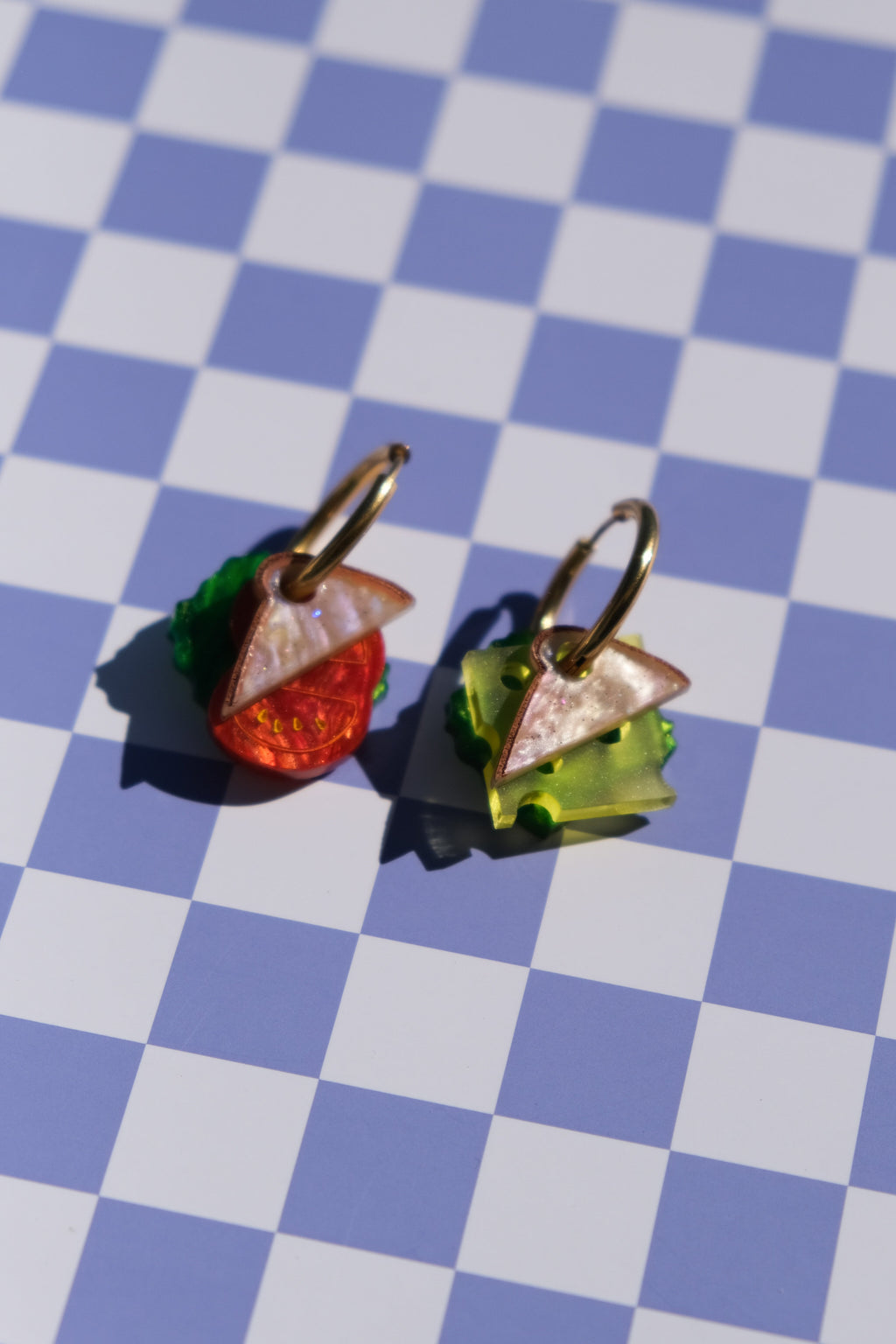 Classic Sandwich Hoop Earrings